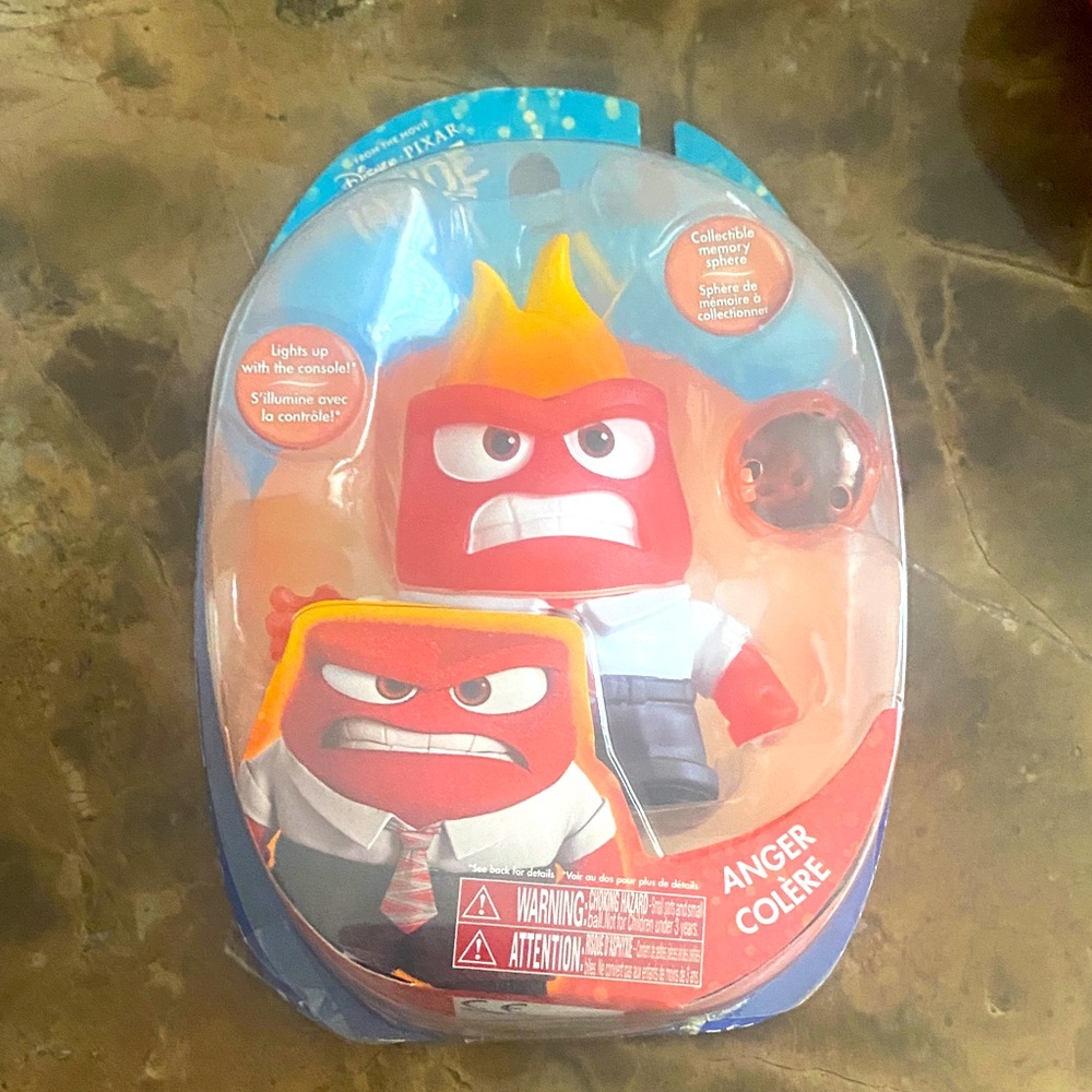 Inside Out Anger Light-Up Toy